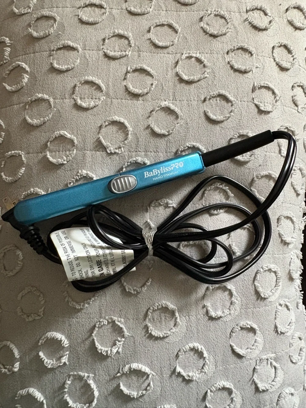 Babybliss Pro mini travel hair straightener